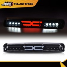 Fit For 1999-2007 Silverado/Sierra Third 3rd Brake Light Cargo Lamp Black/Smoked picture