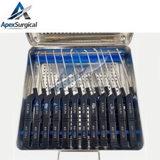 Codman, Microdiscectomy KARLIN Curette Instrument Set with box best quality picture
