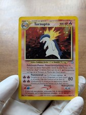 Typhlosion (Tornupto) in German 18/111 Neo Genesis Holo Rare Pokemon Card picture