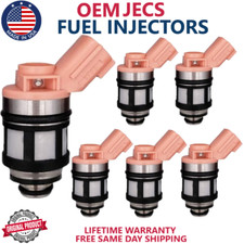 6pcs OEM JECS NEW Fuel Injectors For 1996-2003 Nissan Mercury Infiniti 3.3L V6 picture