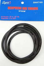 Neoprene Air Tubing Black for Furnace Pressure Switches 1/8