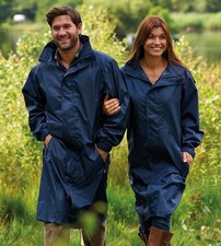 100% Waterproof Breathable Light weight Knee Length Coat - UK STOCK picture