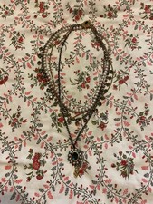 Mawi LONDON Sapphire & Pearl w/Skull Multi Strand Necklace picture