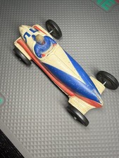 Vintage 1930s/40s Viceroy Sunruco Boat Tail Rubber Race Car picture