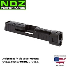 NDZ Sig P365 XL Achilles Ported Slide RMSC 9mm picture