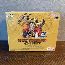 World's Strongest Warriors Booster Box English One Piece OP-17 Sealed picture