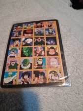 Vintage 1997 Dragonball Z Ani Mayhem CcG Chit Sheet picture