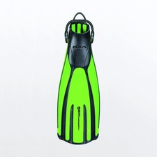 Mares Plana Avanti Quattro + Lime Regular Dive Fins - Open Heel (410003SAR LM) picture
