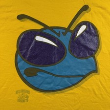 New Orleans Hornets Shirt Mens Large Yellow NBA Basketball UNK Graphic Tee picture