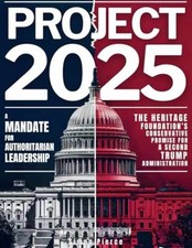 Project 2025 • A Mandate for - Paperback, by Pierce Simon - Very Good picture