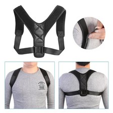 Adjustable Posture Corrector Back Shoulder Support Correct Brace Belt Men Women picture