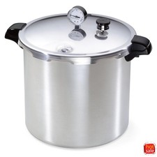 01781 23 Quart Aluminum Pressure Cooker Canner picture
