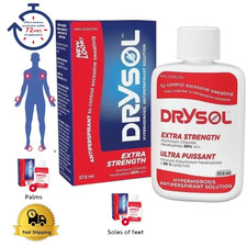 Drysol Dab-On Extra Strength 20% Anti-Perspirant Sweat Control 37.5ml CANADA picture