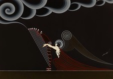 Erte: The Angel 22x30 Archival Quality Fine Art Print picture