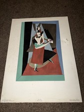 Picasso Blanquita Suarez Vintage Pochoir Print Hand Painted Facsimile SPADEM picture