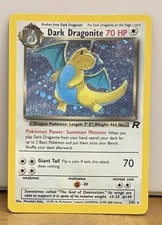 Dark Dragonite 5/82 Rare Team Rocket Pokemon TCG picture
