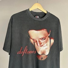 DEFTONES Vintage 1998 AROUND THE FUR Black Unisex shirt Reprint S-5XL picture