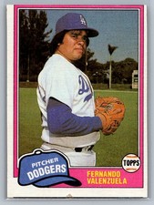 1981 Topps Traded - Fernando Valenzuela #850 (RC) - EX *TEXCARDS* picture