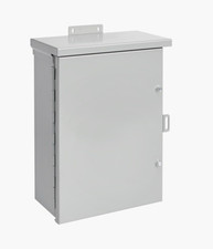 Hoffman A36R3612HCR Hinged Cover Enclosure 36.00x36.00x12.00 Steel Gray. picture