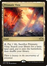 MTG Magic the Gathering Prismatic Vista (244/405) Modern Horizons LP picture