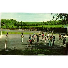 Vtg Camp Nawakwa Arendtsville PA Postcard Recreation Area Sports Dexter Press picture