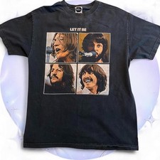 The Beatles “Let It Be” Graphic Tee 🎸🖤 picture
