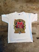Vintage 1996 Chicago Bulls NBA Champions Starter T Shirt Youth 14-16 USA Jordan  picture