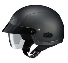 HJC IS-CRUISER Solid Matte Black Rubber tone Helmet SIZE:2XL picture