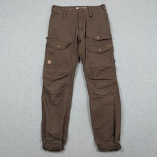 Fjallraven Pants 28x30 Brown Vidda Pro Ventilated G1000 Outdoors Hiking Climbing picture