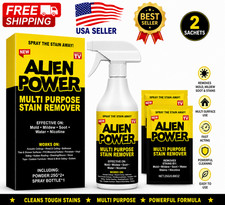 Alien Power Stain Remover Multi Purpose Mold Mildew Soot Cleaner 2 Sachets picture