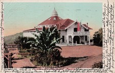 Paso Robles CA California Hot Springs Rotunda Building Vtg Postcard 7A picture