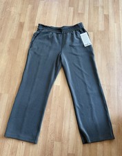 Lululemon Softstreme High-Rise Straight Leg Green Rain Forest Sz 12 picture