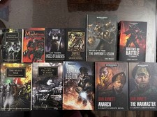 Black library warhammer novels/books picture
