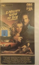 8 Million Ways to Die (Vintage VHS, 1986) RARE HTF picture