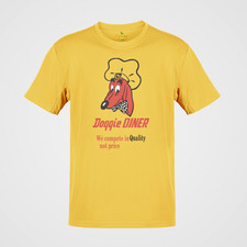 Doggie Diner Vintage San Francisco Classic Restaurant Logo T-Shirt picture