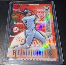 2000 Topps Finest Gold Refractor Nomar Garciaparra / Derek Jeter Yankees Red Sox picture