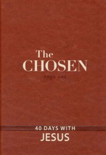 The Chosen: 40 Days with Jesus - Imitation Leather By Amanda Jenkins - GOOD picture