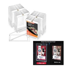 5/25/50/400 Pack Ultra Clear One Touch Magnetic Card Holder For 35pt Cards picture