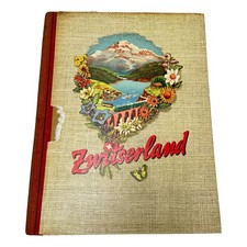 Piet Bakker Zwitserland Photo Book 44 Color Plates Switzerland HC Dutch 1956 picture