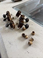 Vintage  Kluson Tuners Gold Single Line 3x3 Pat Applied For picture