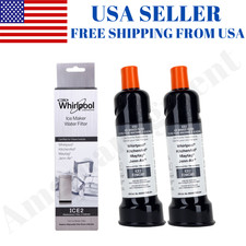 2 Pack Whirlpool ICE2 F2WC9I1 Fridge Water Filter OEM NSF Certified New picture