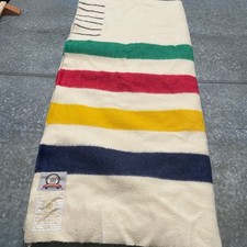 Hudson’s Bay Company 330 Years Millennium Edition 6 Point Blanket Wool England picture