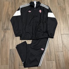 Adidas Originals LFSTLR Juventus Turin Tracksuit Set Black Men’s Size XL NEW picture