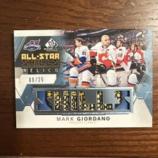 2015-16 UPPER DECK HOCKEY-MARK GIORDANO ALL-STAR SKILLS RELICS 08/25 picture