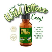 Wild Lettuce Extract - Wild Lettuce Tincture - Deluxe - Made in the USA picture