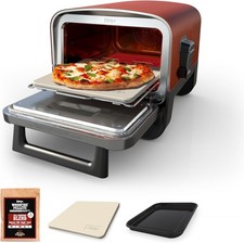 Ninja Woodfire Outdoor Pizza Oven 8-in-1 Portable Electric Roaster Oven picture