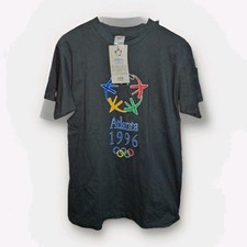 Delta 1996 Atlanta Olympics Shirt Size Mens Large Made In USA NWT Vintage 90s  picture