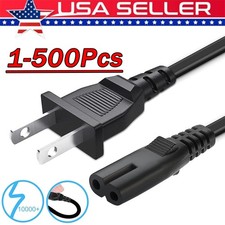 5ft Premium 2-Prong AC Power Adapter Cord Cable Lead For Sony Playstation 4 PS4 picture