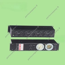 20A US Edison L21-30 Twistlock 3 Phase Power In&Output Distro  picture