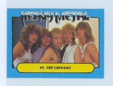 MEGA RARE 1988 Monty Gum Heavy Metal Def Leppard picture